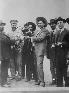 Pancho Villa, Raoul Madero, 1914. Creator: Bain News Service.
