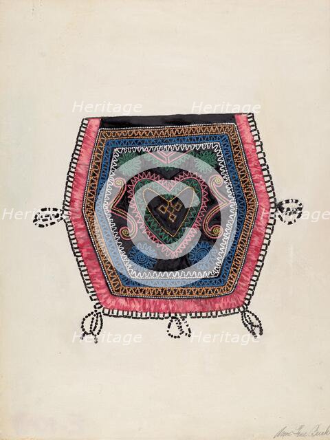 Reticule, c. 1936. Creator: Ann Gene Buckley.