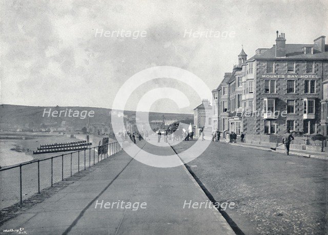 'Penzance - The Esplanade', 1895. Artist: Unknown.