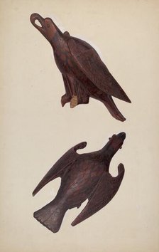 Eagle, c. 1940. Creator: John Collins.