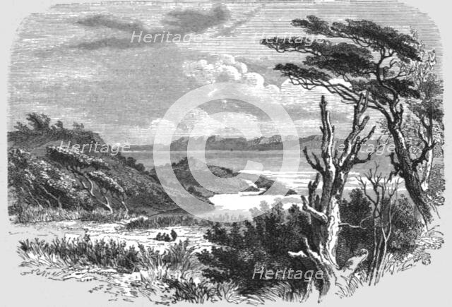 'View near Port Famine; Old South American Geographies', 1875. Creator: Unknown.