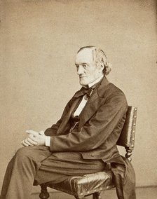 Sir Richard Owen, 1867. Creator: Ernest Edwards.