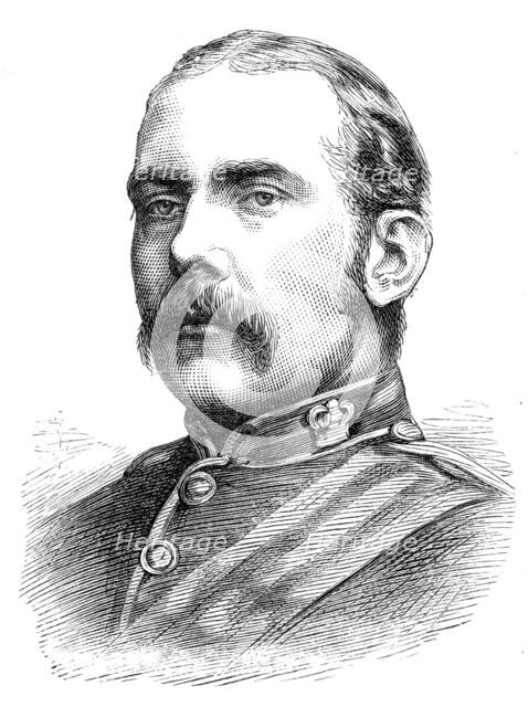 Captain James MacSwiney, 94th Regiment, killed in South Africa, 1881. Creator: Unknown.