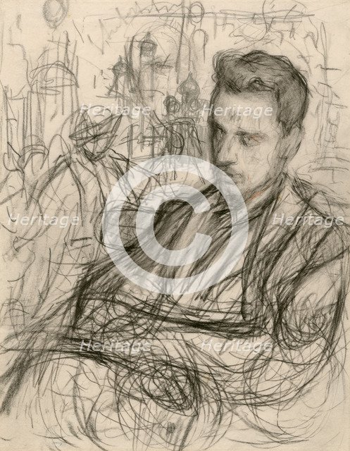 Portrait of the poet Rainer Maria Rilke (1875-1926), ca 1922-1924.