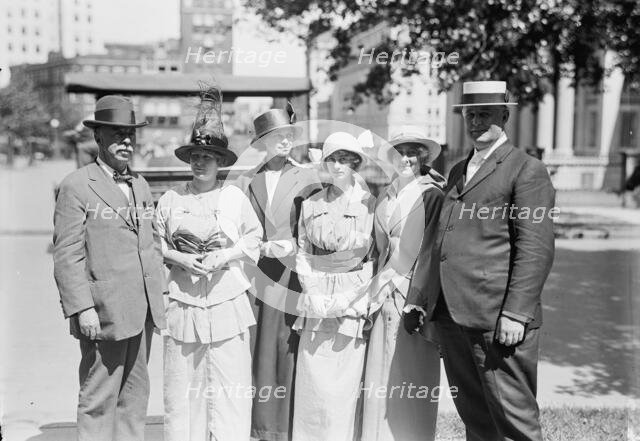 George Earle Chamberlain Sr., Senator From Oregon, 1914. Creator: Harris & Ewing.