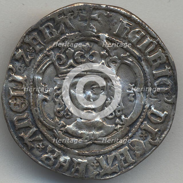 Half Groat of Henry VII (1485-1509), British, 15th-16th century (?). Creator: Unknown.