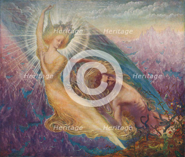 'The Angel of Splendours', c1894, (1911). Artist: Jean Delville.