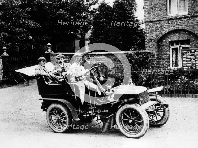 1902 Argyll car, (c1902?). Artist: Unknown