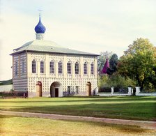 Nikolskaia Church in the Makaryev Monastery, 1910. Creator: Sergey Mikhaylovich Prokudin-Gorsky.