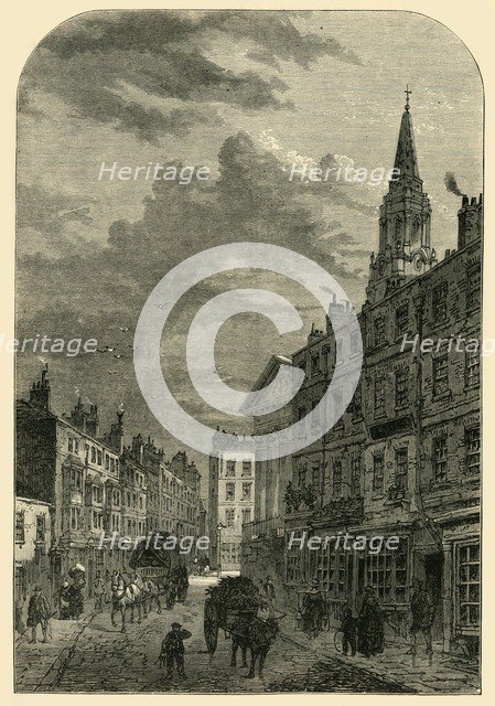 'St. Martin's Lane, 1820', (1881). Creator: Unknown.