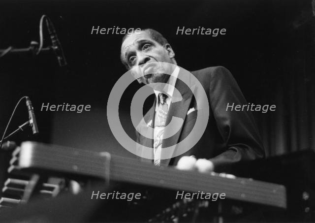 Milt Jackson, Brecon Jazz Festival, Powys, Wales, 1997. Creator: Brian Foskett.