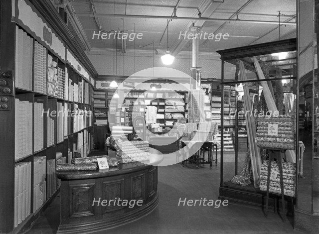 Co-op drapery department, Barnsley, South Yorkshire, 1956. Artist: Michael Walters