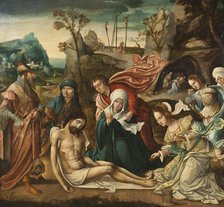 The Lamentation and the Entombment. Creator: Master of 1518.