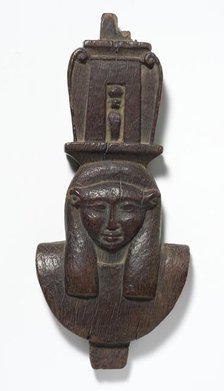 Head of Hathor, 16th Dynasty (c.1665-1600 BCE). Creator: Unknown.