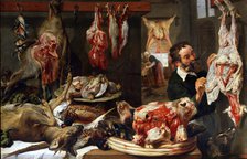'A Butcher Shop', 1630s.  Artist: Frans Snyders