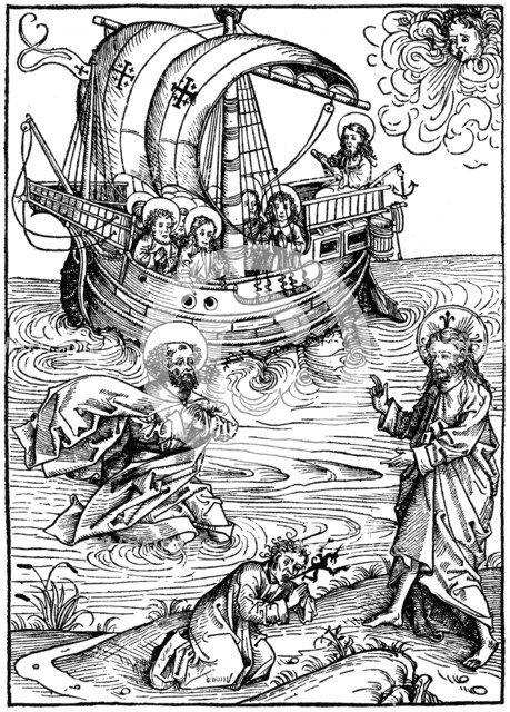 Scene from the Schatzbehalter, 1491 (1964).  Artist: Anon