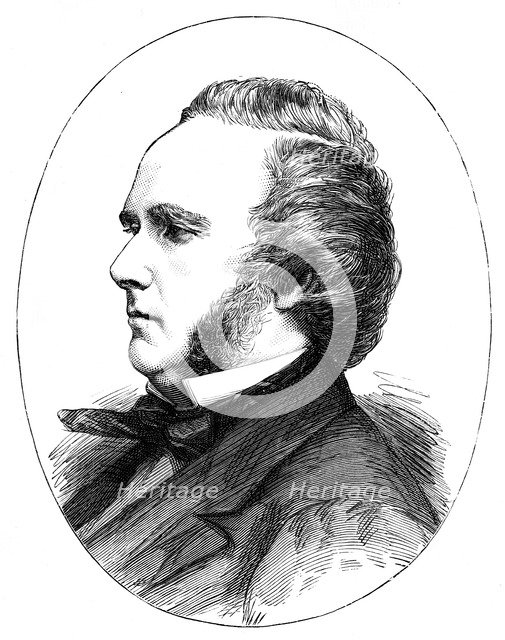 George Douglas Campbell (1823-1900), 8th Duke of Argyll, Scottish Whig politician and scientist. Artist: Unknown