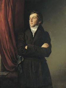 The Painter Robert Theer, 1831. Creator: Friedrich von Amerling.