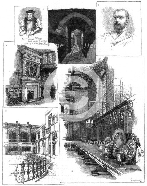 Merchant Taylors' Company, one of the City Guilds, 1884.Artist: Horestier
