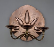 Wall Sconce (One of a Pair), England, 1880/1900. Creator: William Arthur Smith Benson.