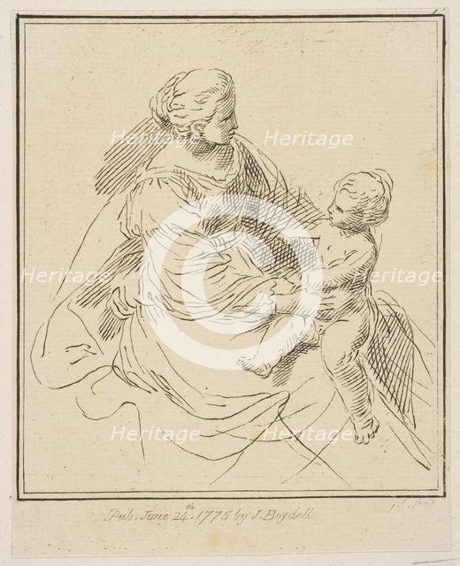 Virgin and Child, 1775. Creator: Unknown.