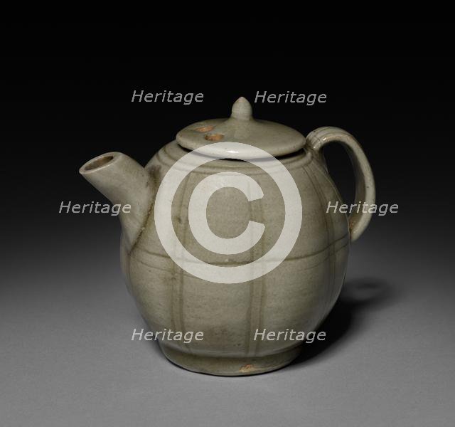 Wine Pot: Southern Celadon Ware, 1200s-1300s. Creator: Unknown.