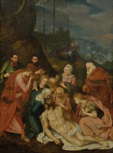 The Lamentation over Christ, 1553. Creator: Key; Willem Adriaensz (1516-1568).