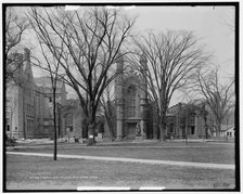 Campus, Yale College, New Haven, Conn., between 1900 and 1915. Creator: Unknown.