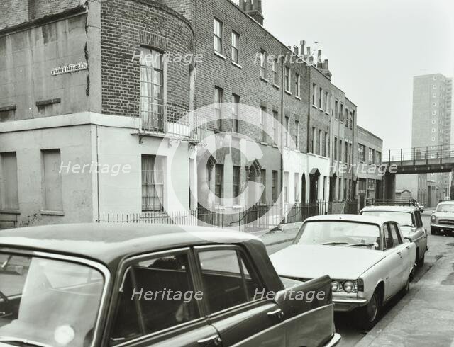 11-23 Newell Street, Stepney, London: front elevations, 1968. Creator: Unknown.