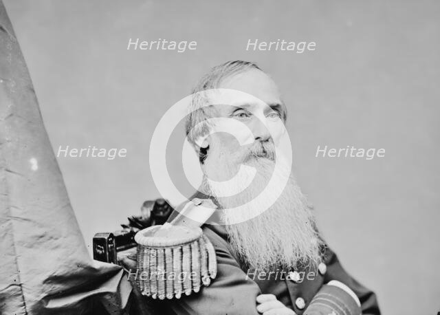 Admiral Benjamin Franklin Sands, US Navy, between 1860 and 1875. Creator: Unknown.