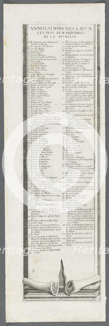 The Siege of La Rochelle: Plate 9, 1628-1630. Creator: Jacques Callot (French, 1592-1635), assistant of.