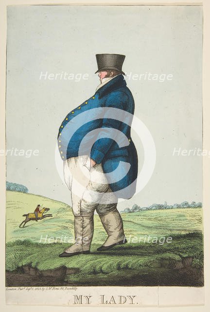 My Lady, September 1, 1821. Creator: Unknown.