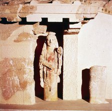 Model of ancient Temple of Athena,  6th century BC. Artist: Unknown.