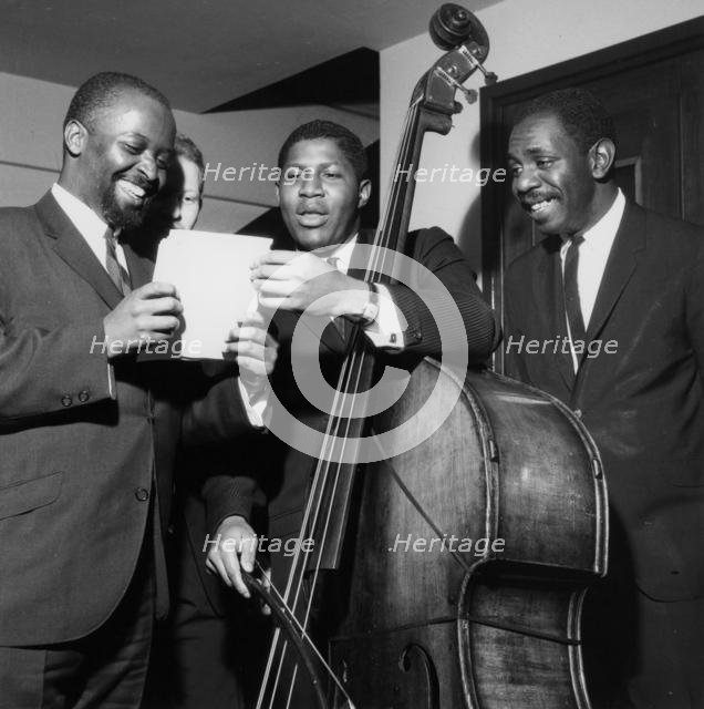 Junior Mance Trio, London, 1962. Creator: Brian Foskett.