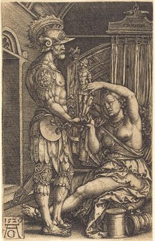 Jason and Medea, 1529. Creator: Heinrich Aldegrever.