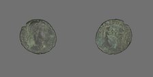 Coin Portraying Emperor Constans, 335-350 CE. Creator: Unknown.
