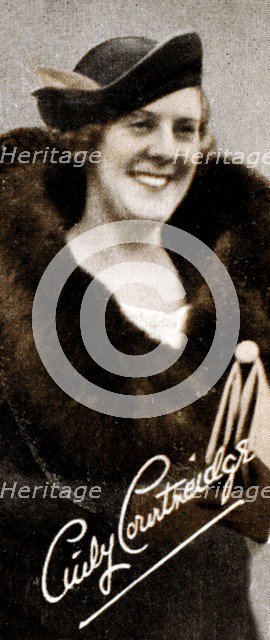 Dame Esmerelda Cicely Courtneidge DBE (1893-1980), English actress and comedienne, 1935. Artist: Unknown