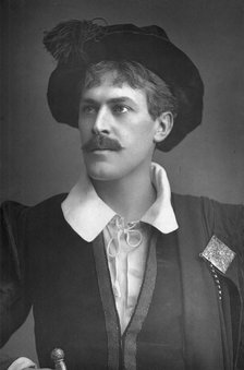 George Alexander (1858-1918), English theatrical actor-manager, c1890. Artist: Unknown