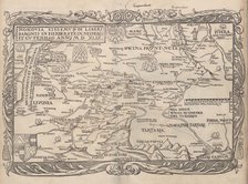 Map of Russia (From: Rerum Moscoviticarum commentarii..), 1556. Artist: Anonymous  