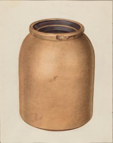 Two Quart Jar, 1935/1942. Creator: Clyde L. Cheney.