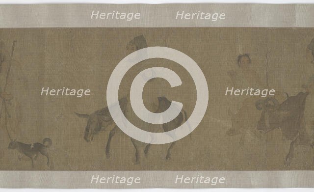 Returning Home after Harvest, Yuan or Ming dynasty, 14th-15th century. Creator: Unknown.