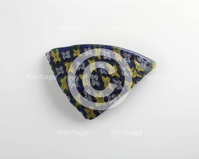 Fragment of a bowl, Roman period, 1st century. Creator: Unknown.