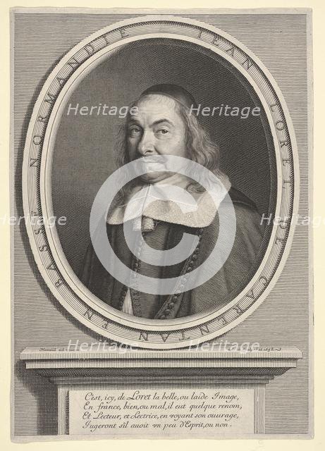 Jean Loret, 1658. Creator: Robert Nanteuil.