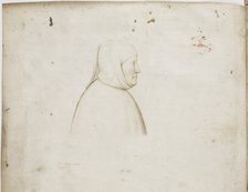 Portrait of Francesco Petrarca (1304-1379) From De Viris Illustribus. Artist: Altichiero, (Altichiero da Zevio) (1330-1390)