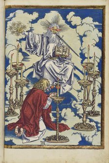 John's vision of the candlestick. From the Apocalypse (Revelation of John), 1511. Creator: Dürer, Albrecht (1471-1528).