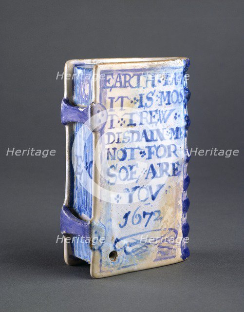 Book, 1672. Artist: Unknown.