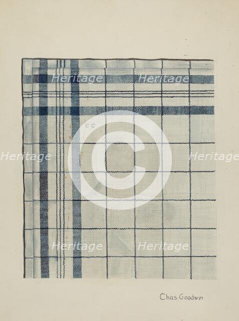 Shaker Kerchief, c. 1937. Creator: Charles Goodwin.