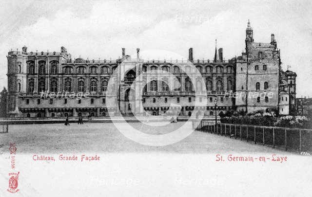 Facade of the Chateau of St Germain-en-Laye, France. Artist: Unknown