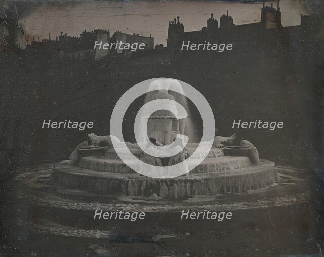 Fountain, Place du Château d’Eau, Paris, 1841-42. Creator: Joseph Philibert Girault De Prangey.