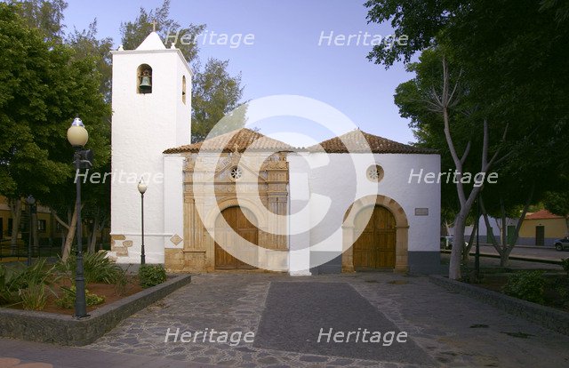 Iglesia de Nuestra Senora de la Regla, Pajara, Fuerteventura, Canary Islands.